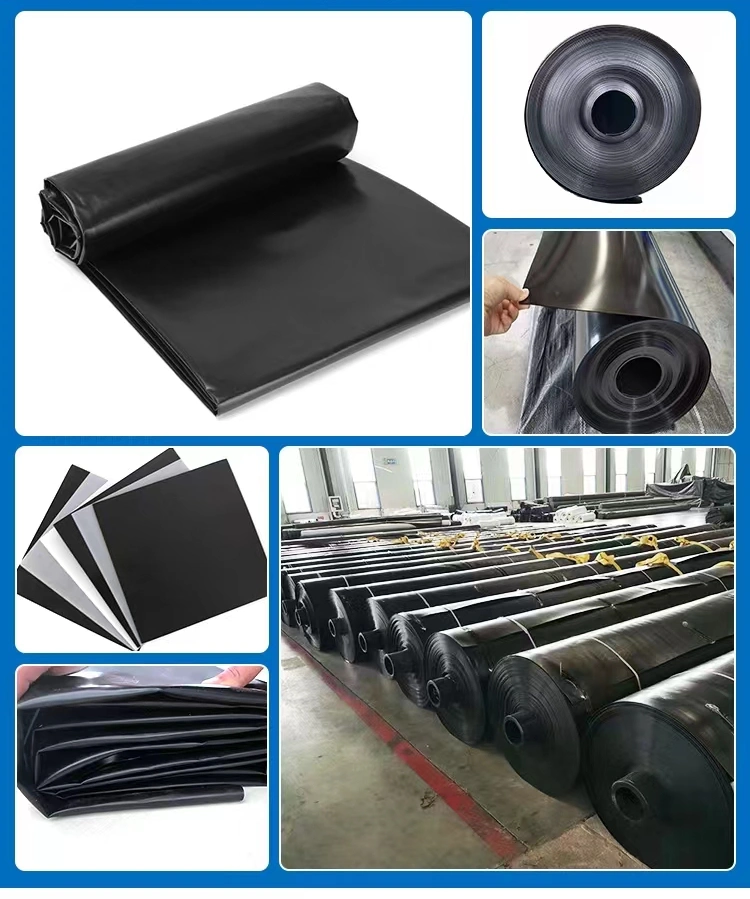 Best Pond Liner Material Waterproofing Membrane Manufacturers HDPE Geomembrane Liner for Fish Pond Project in Thailand